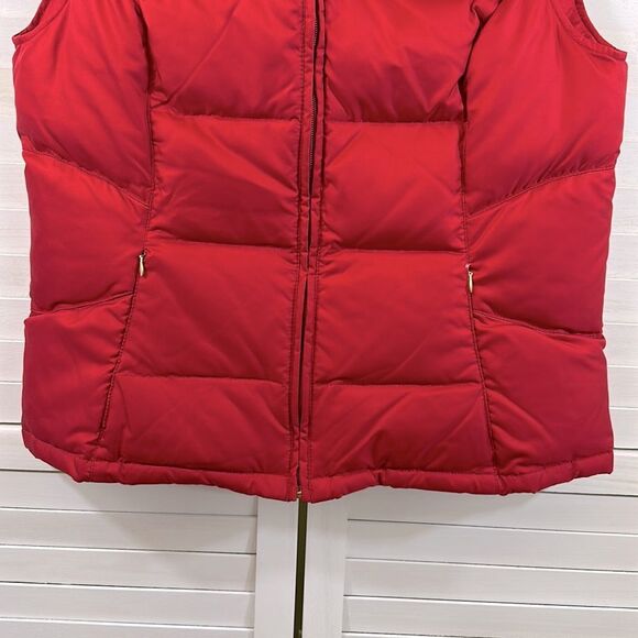 NWOT Tommy Hilfiger Crimson Down Puffer Vest Red Size Large - Picture 6 of 11